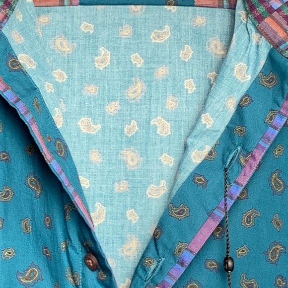 🆕 ROBERT GRAHAM shirt top button down XL - Picture 8 of 8